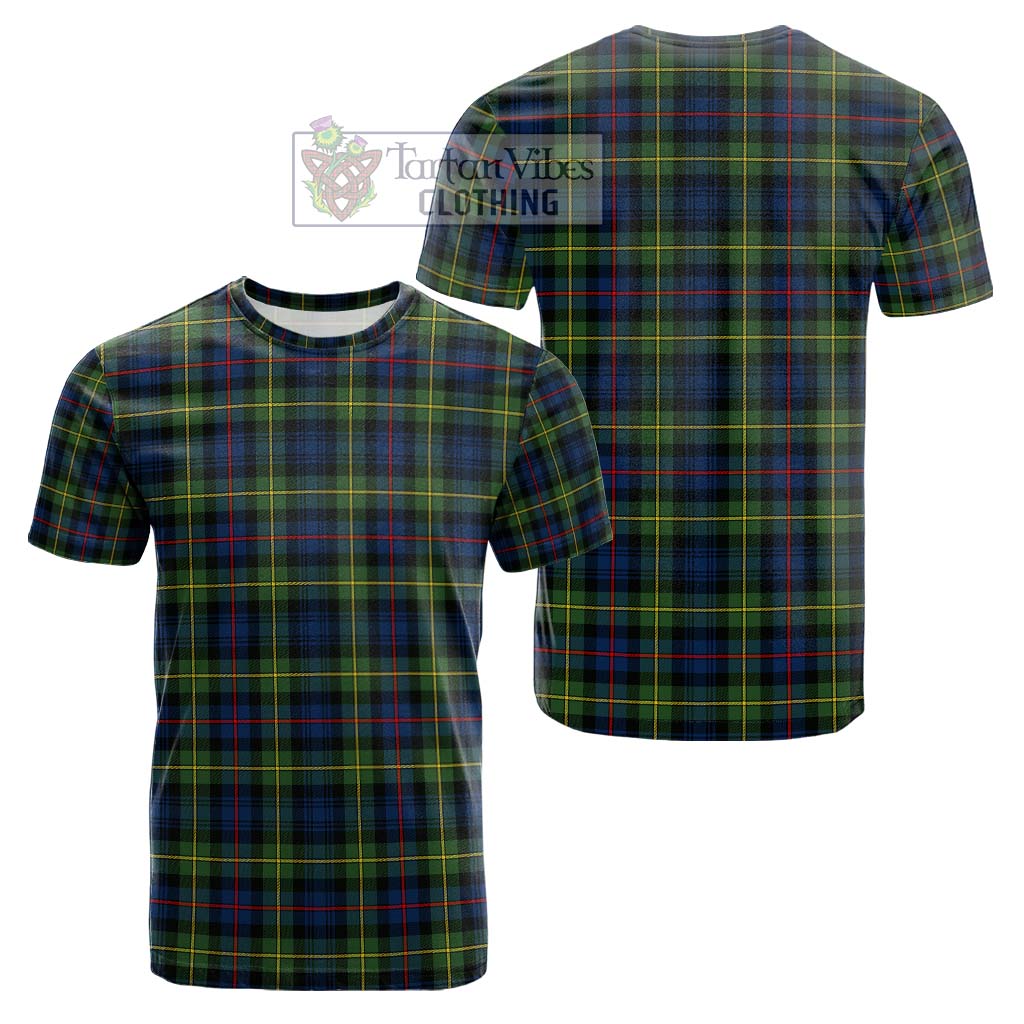Bailey Modern Tartan Cotton T-Shirt - Tartan Vibes Clothing