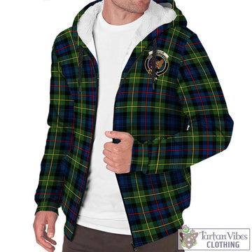Baillie (Bailey) Tartan Sherpa Hoodie with Family Crest Unisex - Tartan Vibes Clothing