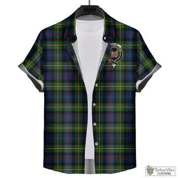Baillie (Bailey) Tartan Hawaiian Shirt with Family Crest - Tartan Vibes Clothing