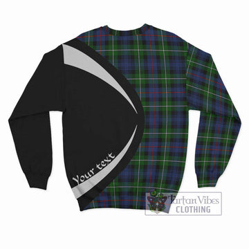 Baillie Tartan Sweatshirt with Family Crest Circle Style - Tartan Vibes Clothing