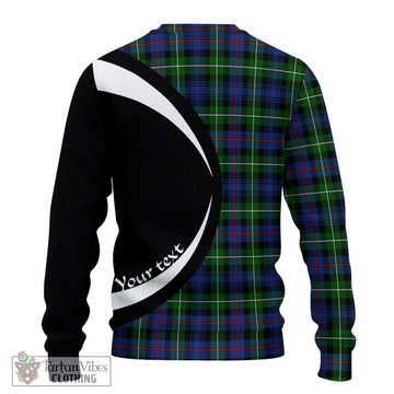 Baillie Tartan Ugly Sweater with Family Crest Circle Style - Tartan Vibes Clothing