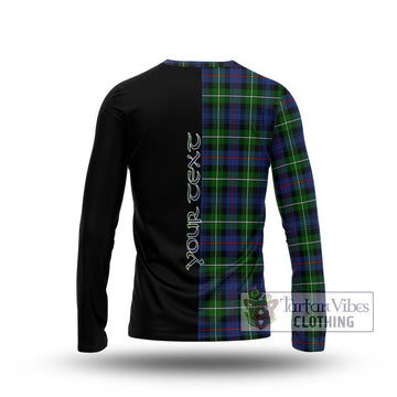 Baillie Tartan Long Sleeve T-Shirt with Family Crest and Half Of Me Style - Tartan Vibes Clothing
