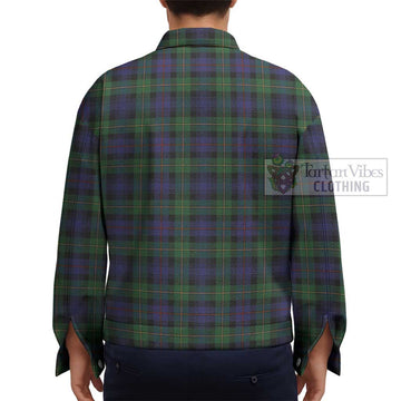 Baillie Tartan Unisex Lapel Cotton Jacket - Tartan Vibes Clothing