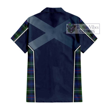 Baillie Tartan Hawaiian Shirt with Family Crest and Lion Rampant Vibes Sport Style - Tartan Vibes Clothing
