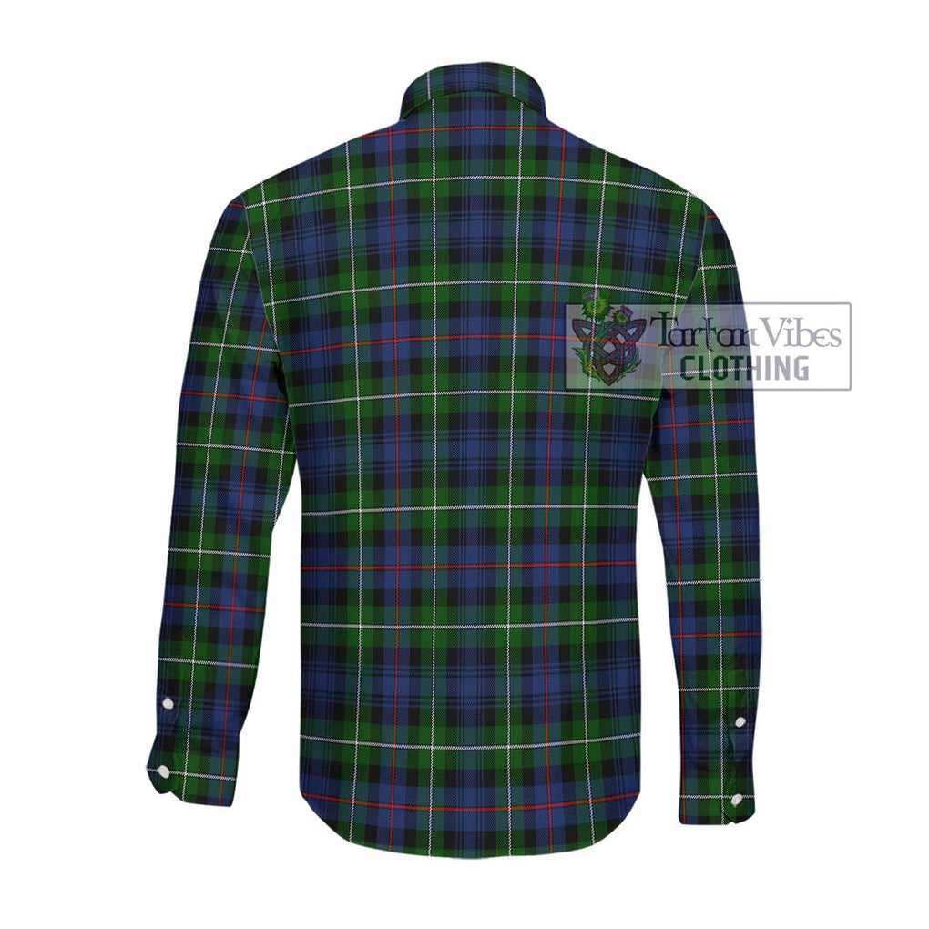 Baillie Tartan Long Sleeve Button Shirt with Family Crest DNA In Me Style - Tartanvibesclothing Shop