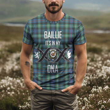 Baillie Ancient Tartan T-Shirt with Family Crest DNA In Me Style Kid's Shirt - Tartan Vibes Clothing