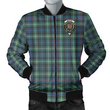 Baillie Ancient Tartan Bomber Jacket with Family Crest