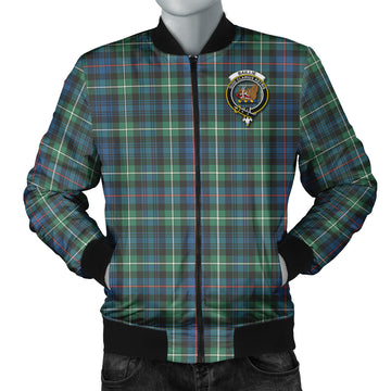 Baillie Ancient Tartan Bomber Jacket with Family Crest Unisex - Tartan Vibes Clothing