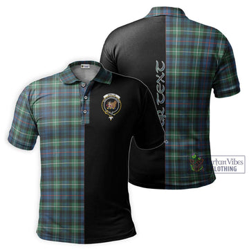 Baillie Ancient Tartan Polo Shirt with Family Crest and Half Of Me Style Kid - Tartan Vibes Clothing