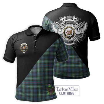 Baillie Ancient Tartan Polo Shirt with Family Crest and Military Logo Style Kid - Tartan Vibes Clothing