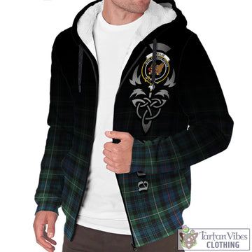 Baillie Ancient Tartan Sherpa Hoodie Featuring Alba Gu Brath Family Crest Celtic Inspired Unisex - Tartan Vibes Clothing