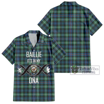 Baillie Ancient Tartan Hawaiian Shirt with Family Crest DNA In Me Style Kid - Tartan Vibes Clothing