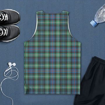 Baillie Ancient Tartan Mens Tank Top with Family Crest - Tartan Vibes Clothing