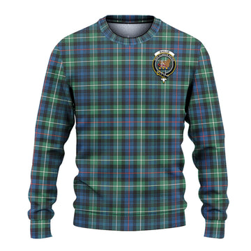 Baillie Ancient Tartan Ugly Sweater with Family Crest - Tartan Vibes Clothing