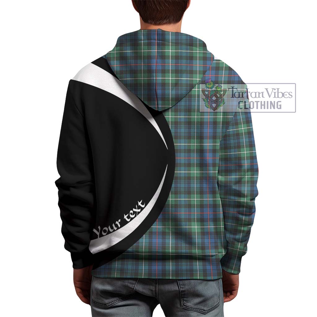 Baillie Ancient Tartan Hoodie with Family Crest Circle Style - Tartan Vibes Clothing