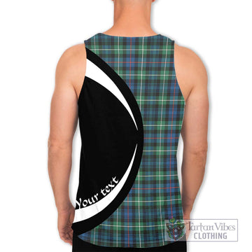 Baillie Ancient Tartan Men's Tank Top with Family Crest Circle Style - Tartan Vibes Clothing