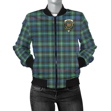 Baillie Ancient Tartan Bomber Jacket with Family Crest - Tartan Vibes Clothing