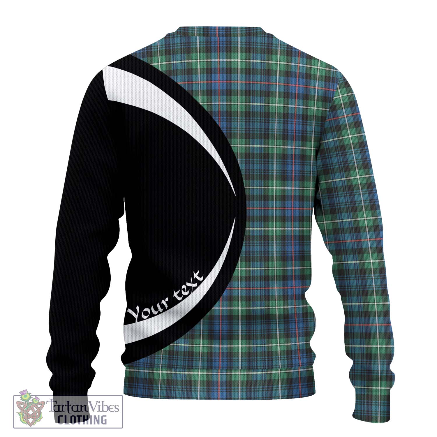 Baillie Ancient Tartan Ugly Sweater with Family Crest Circle Style - Tartan Vibes Clothing