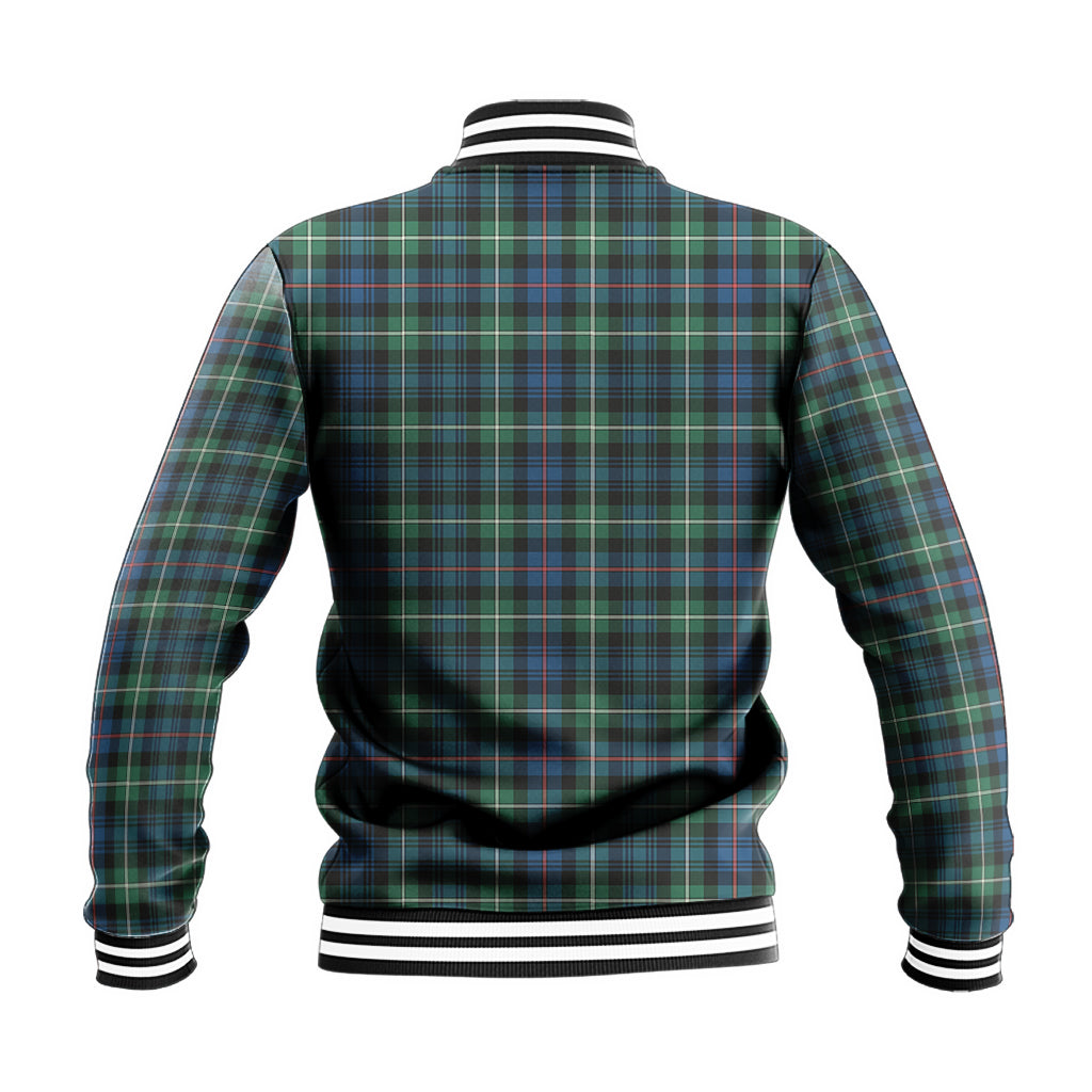 Baillie Ancient Tartan Baseball Jacket with Family Crest - Tartan Vibes Clothing