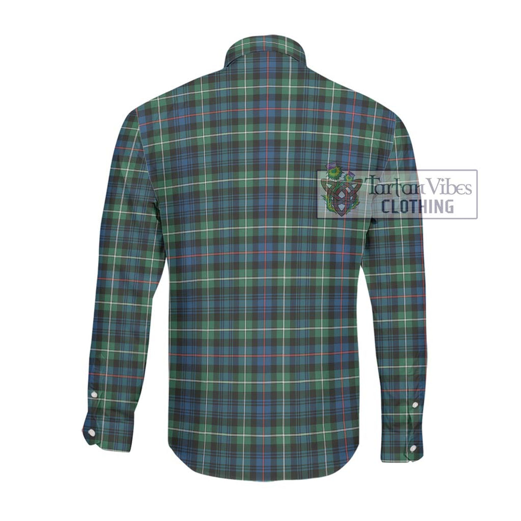 Baillie Ancient Tartan Long Sleeve Button Shirt with Family Crest DNA In Me Style - Tartanvibesclothing Shop