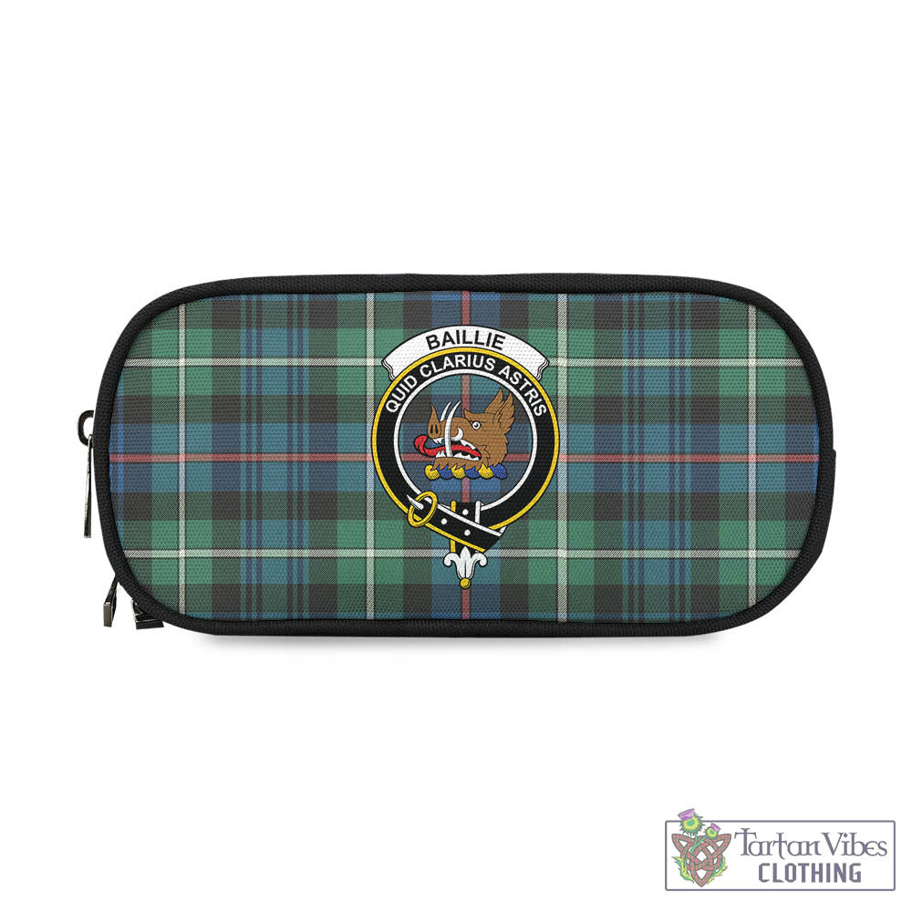 Baillie Ancient Tartan Pen and Pencil Case with Family Crest - Tartan Vibes Clothing