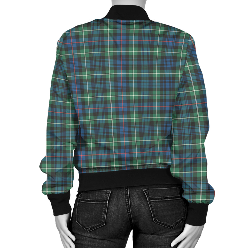 Baillie Ancient Tartan Bomber Jacket with Family Crest - Tartan Vibes Clothing