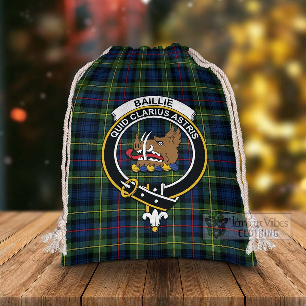 Baillie (Bailey) Tartan Christmas Santa's Bag with Family Crest - Tartan Vibes Clothing