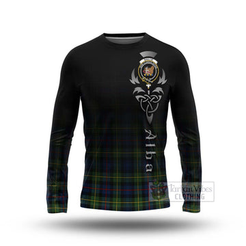 Baillie (Bailey) Tartan Long Sleeve T-Shirt Featuring Alba Gu Brath Family Crest Celtic Inspired Unisex - Tartan Vibes Clothing