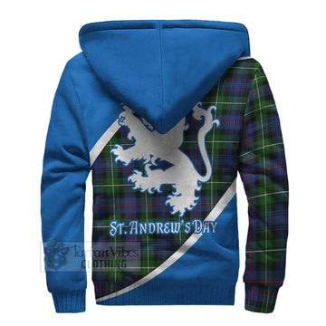 Baillie (Bailey) Family Crest Tartan Sherpa Hoodie Celebrate Saint Andrew's Day in Style - Tartan Vibes Clothing