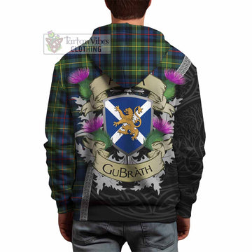 Baillie (Bailey) Tartan Family Crest Hoodie Lion Rampant Royal Thistle Shield Celtic Inspired - Tartan Vibes Clothing