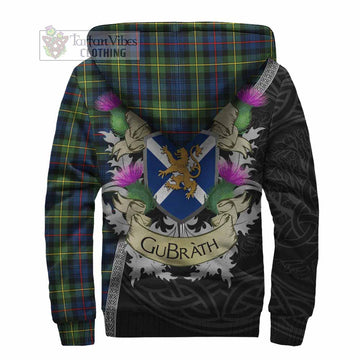 Baillie (Bailey) Tartan Family Crest Sherpa Hoodie Lion Rampant Royal Thistle Shield Celtic Inspired - Tartan Vibes Clothing