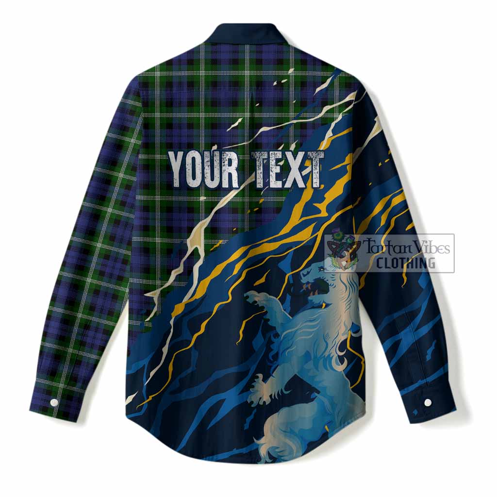Baillie (Bailey) Scotland Tartan Women Casual Shirt WC2026 Football - We'll Be Coming