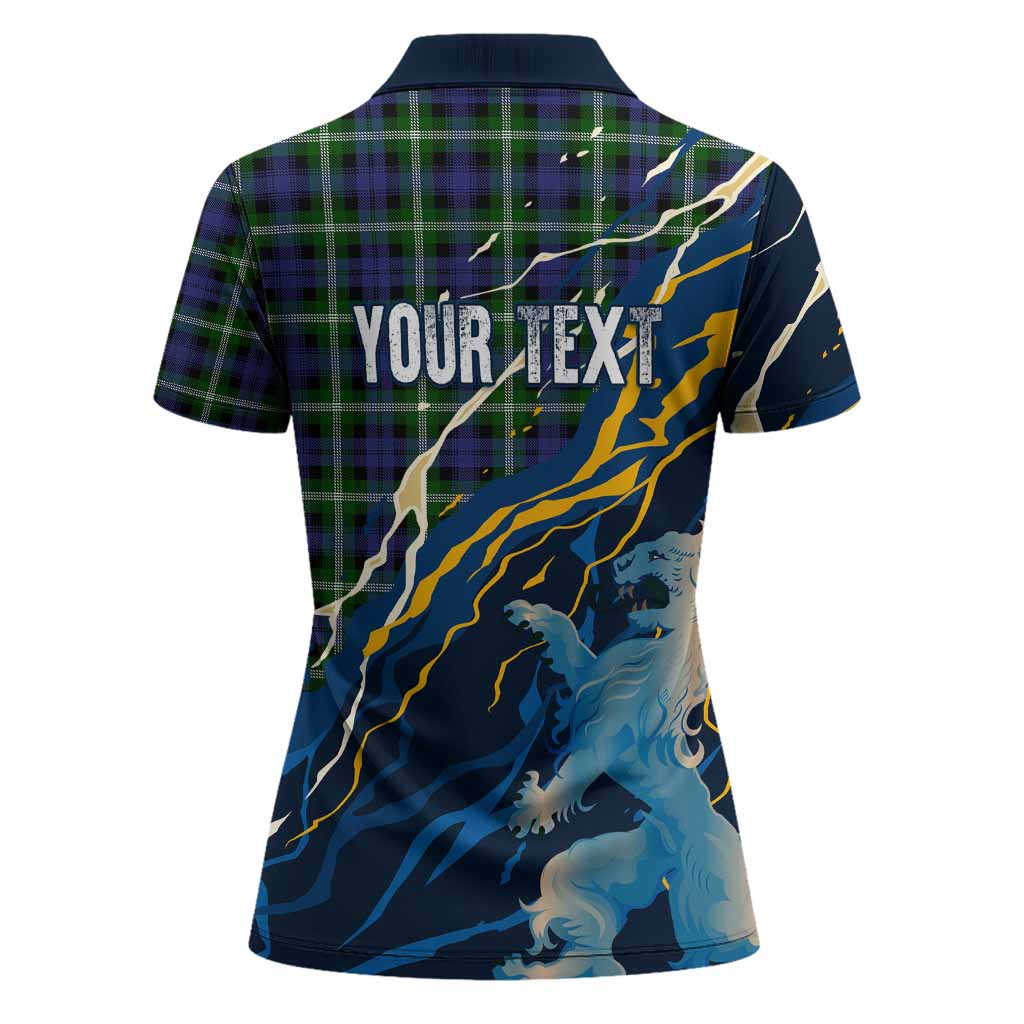 Baillie (Bailey) Scotland Tartan Women Polo Shirt WC2026 Football - We'll Be Coming