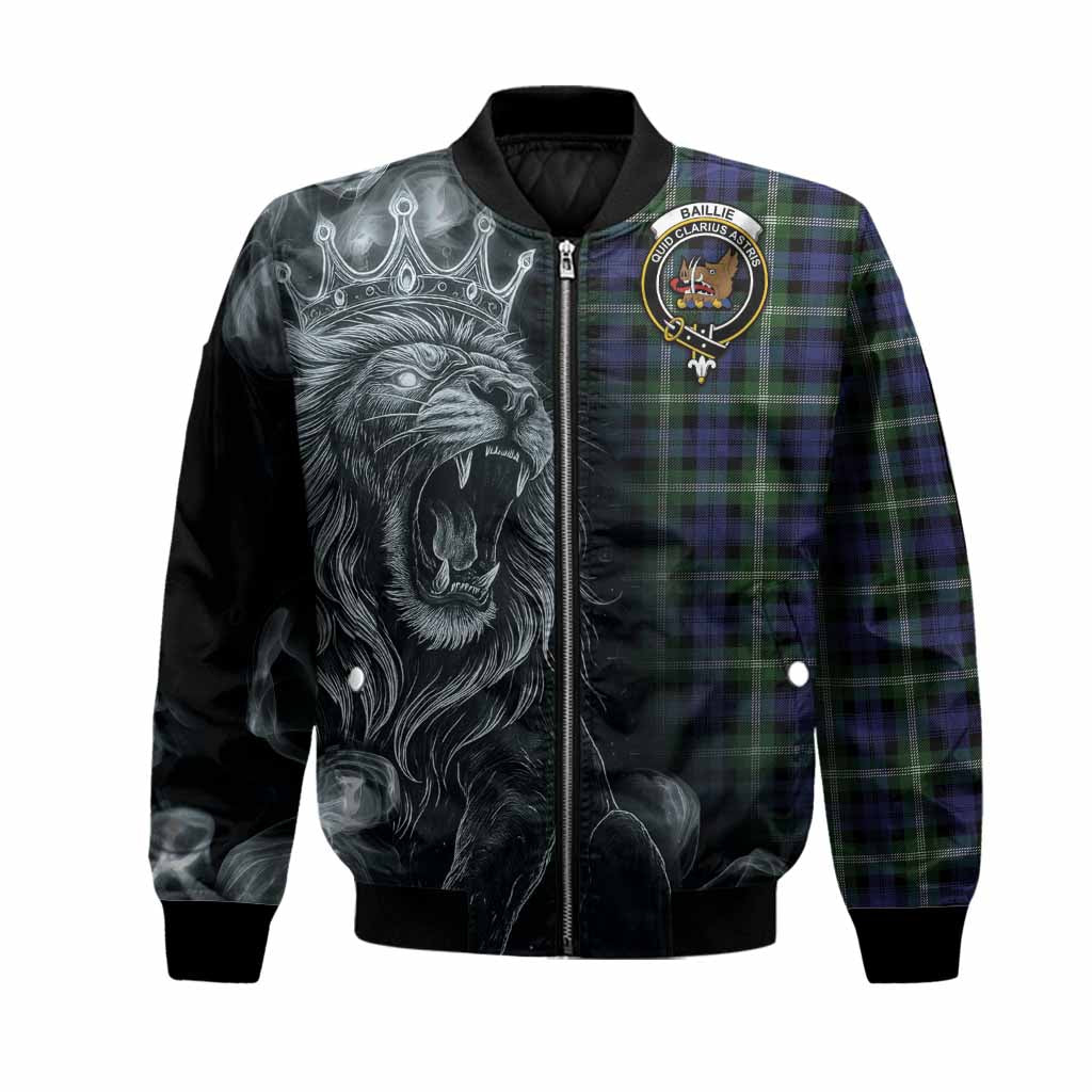 Baillie (Bailey) Tartan Bomber Jacket Roaring Lion Heritage