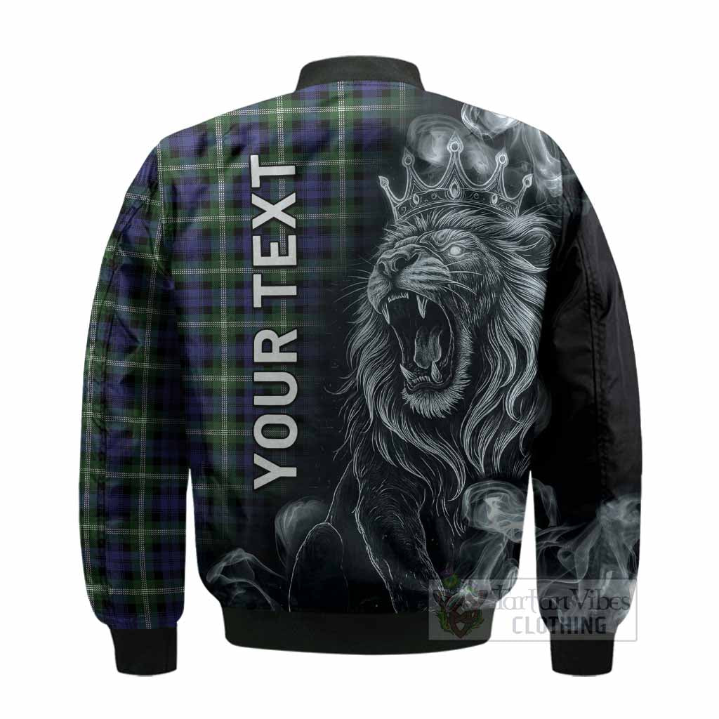 Baillie (Bailey) Tartan Bomber Jacket Roaring Lion Heritage