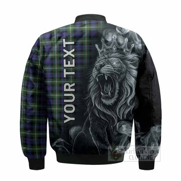 Baillie (Bailey) Tartan Bomber Jacket Roaring Lion Heritage