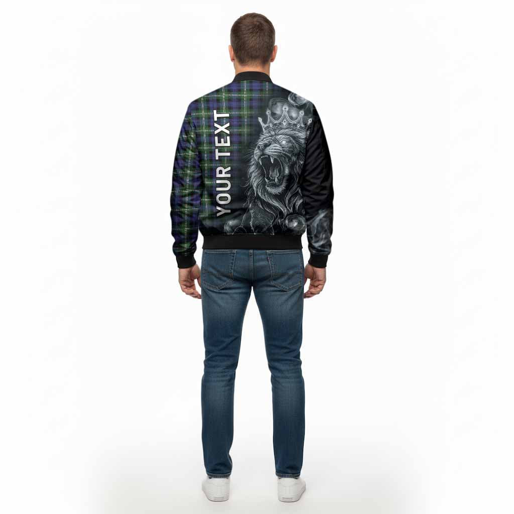 Baillie (Bailey) Tartan Bomber Jacket Roaring Lion Heritage
