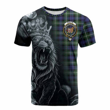 Baillie (Bailey) Tartan Cotton T-shirt Roaring Lion Heritage