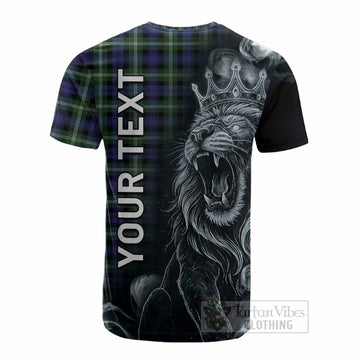 Baillie (Bailey) Tartan Cotton T-shirt Roaring Lion Heritage
