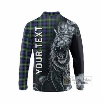 Baillie (Bailey) Tartan Long Sleeve Polo Shirt Roaring Lion Heritage