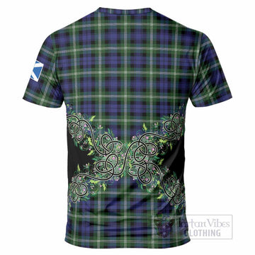 Baillie (Bailey) Tartan T-Shirt Thistle Scottish Spirit