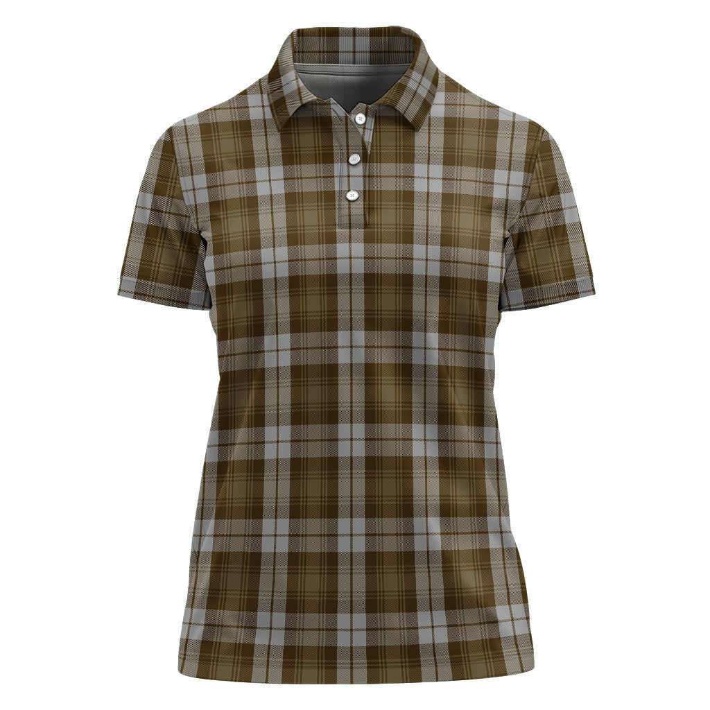 Baillie Dress Tartan Polo Shirt For Women - Tartanvibesclothing