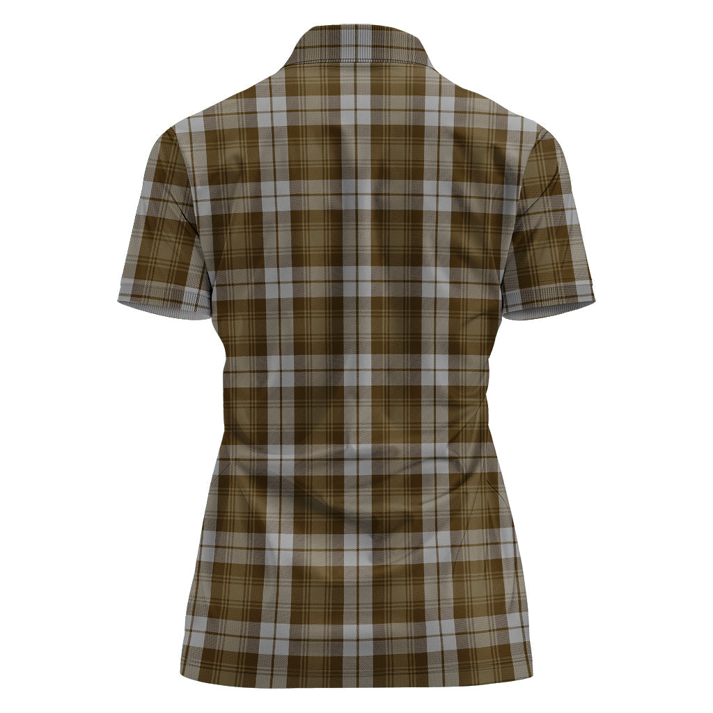 Baillie Dress Tartan Polo Shirt For Women - Tartanvibesclothing