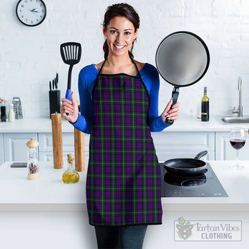 Baillie Highland Society Tartan Apron Black S 38x47 cm - Tartan Vibes Clothing