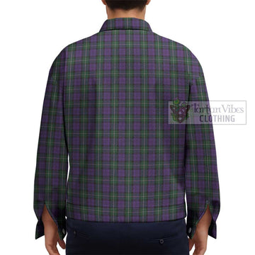 Baillie Highland Society Tartan Unisex Lapel Cotton Jacket - Tartan Vibes Clothing