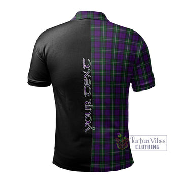 Baillie Highland Society Tartan Polo Shirt with Family Crest and Half Of Me Style - Tartan Vibes Clothing