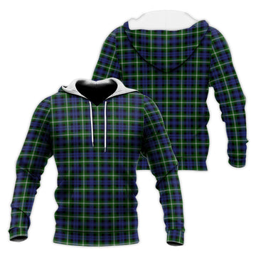Baillie (Bailey) Tartan Knitted Hoodie Unisex - Tartan Vibes Clothing