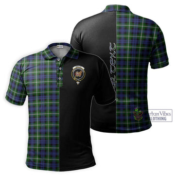 Baillie (Bailey) Tartan Polo Shirt with Family Crest and Half Of Me Style Kid - Tartan Vibes Clothing