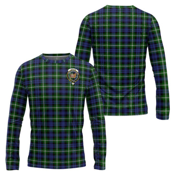 Baillie (Bailey) Tartan Long Sleeve T-Shirt with Family Crest Unisex - Tartan Vibes Clothing
