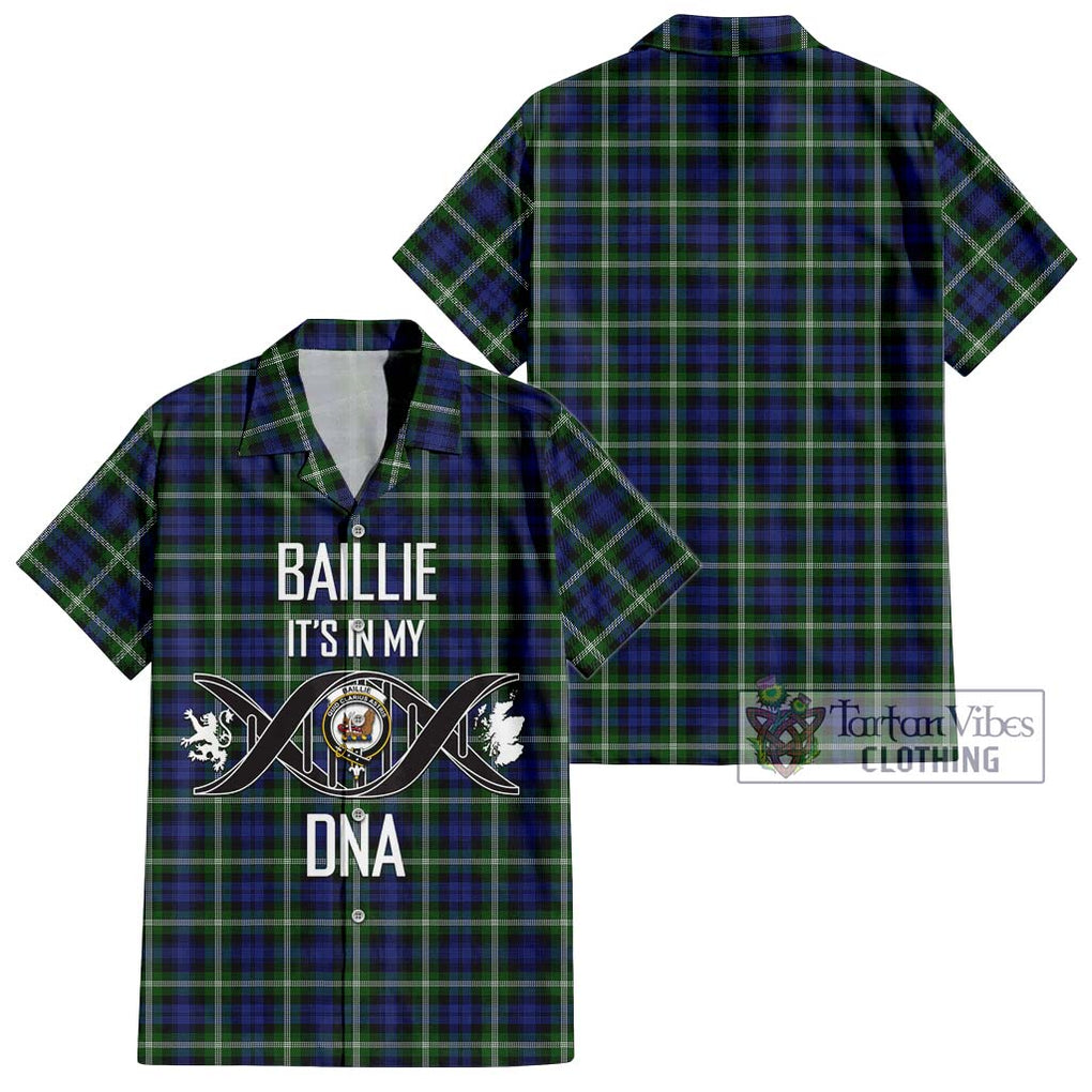 Baillie (Bailey) Tartan Hawaiian Shirt with Family Crest DNA In Me Style Kid - Tartan Vibes Clothing